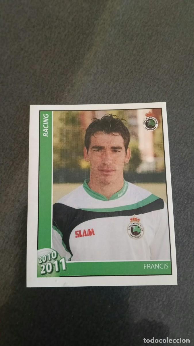 Cromos de f&uacute;tbol: Footprint 2010 2011 Oficial Racing De Santander 55 Francis