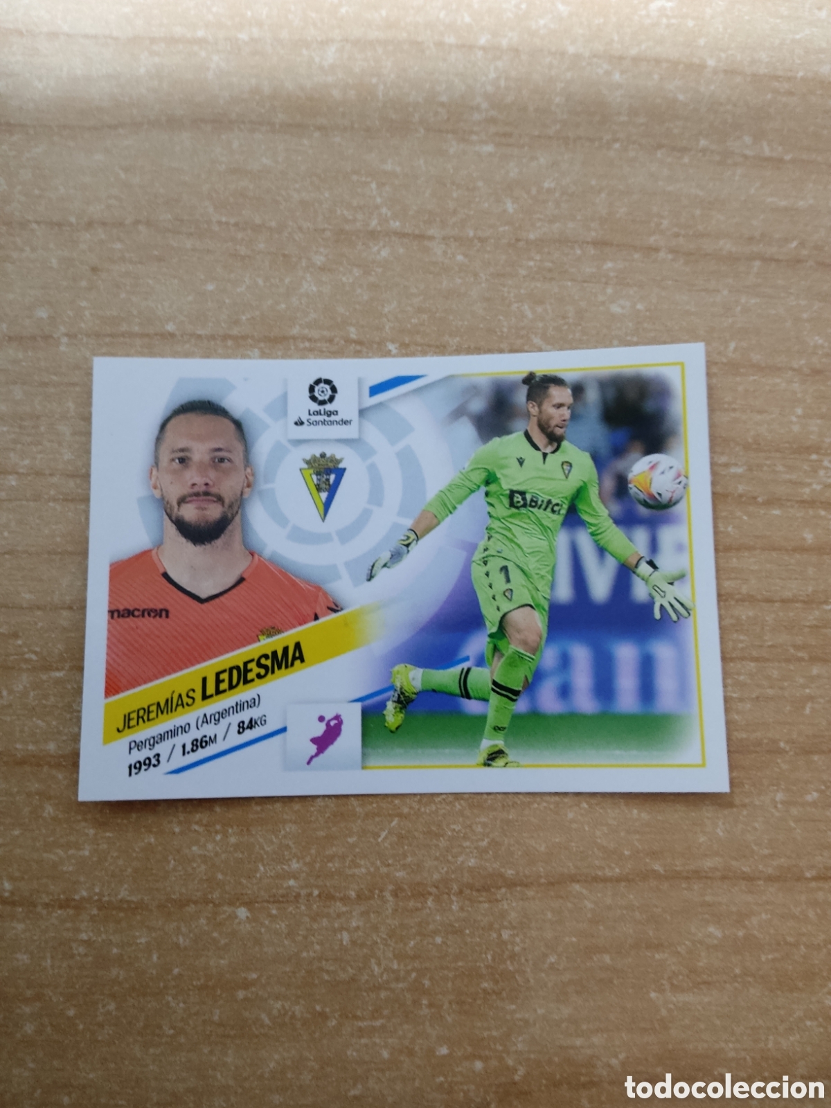 Cromos de f&uacute;tbol: 3 LEDESMA CADIZ LIGA ESTE 2022 2023