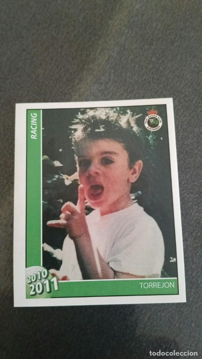 Cromos de f&uacute;tbol: Footprint 2010 2011 Oficial Racing De Santander 59 Torrejon