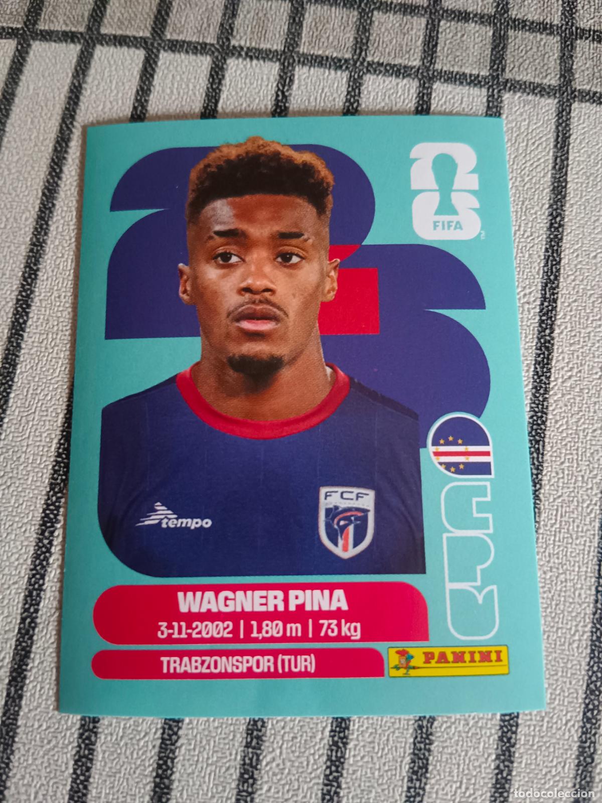 Cromos de f&uacute;tbol: MUNDIAL 2026 ESTADOS UNIDOS USA MEXICO MEJICO CANADA CPV 7 CPV7 WAGNER PINA CABO VERDE FIFA