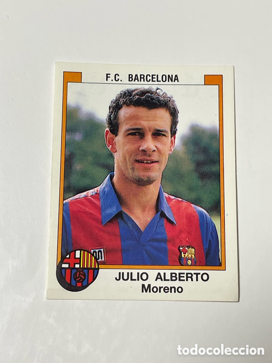 Cromos de f&uacute;tbol: Julio Alberto F. C. Barcelona Panini 87/88 #51