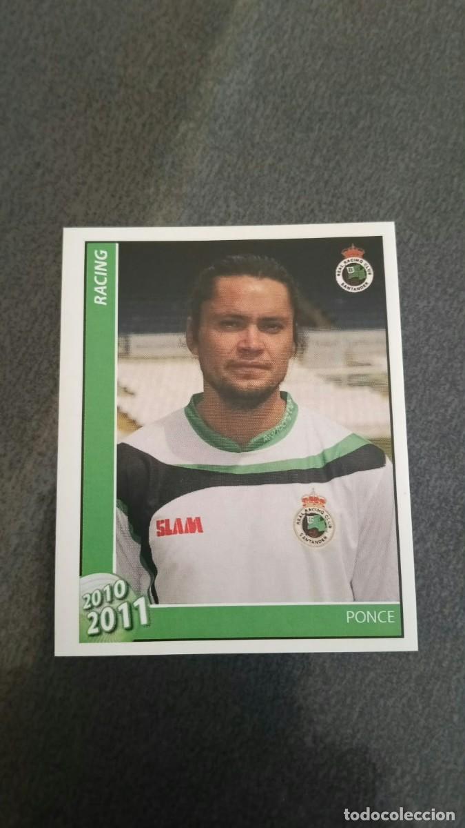 Cromos de f&uacute;tbol: Footprint 2010 2011 Oficial Racing De Santander 61 Ponce