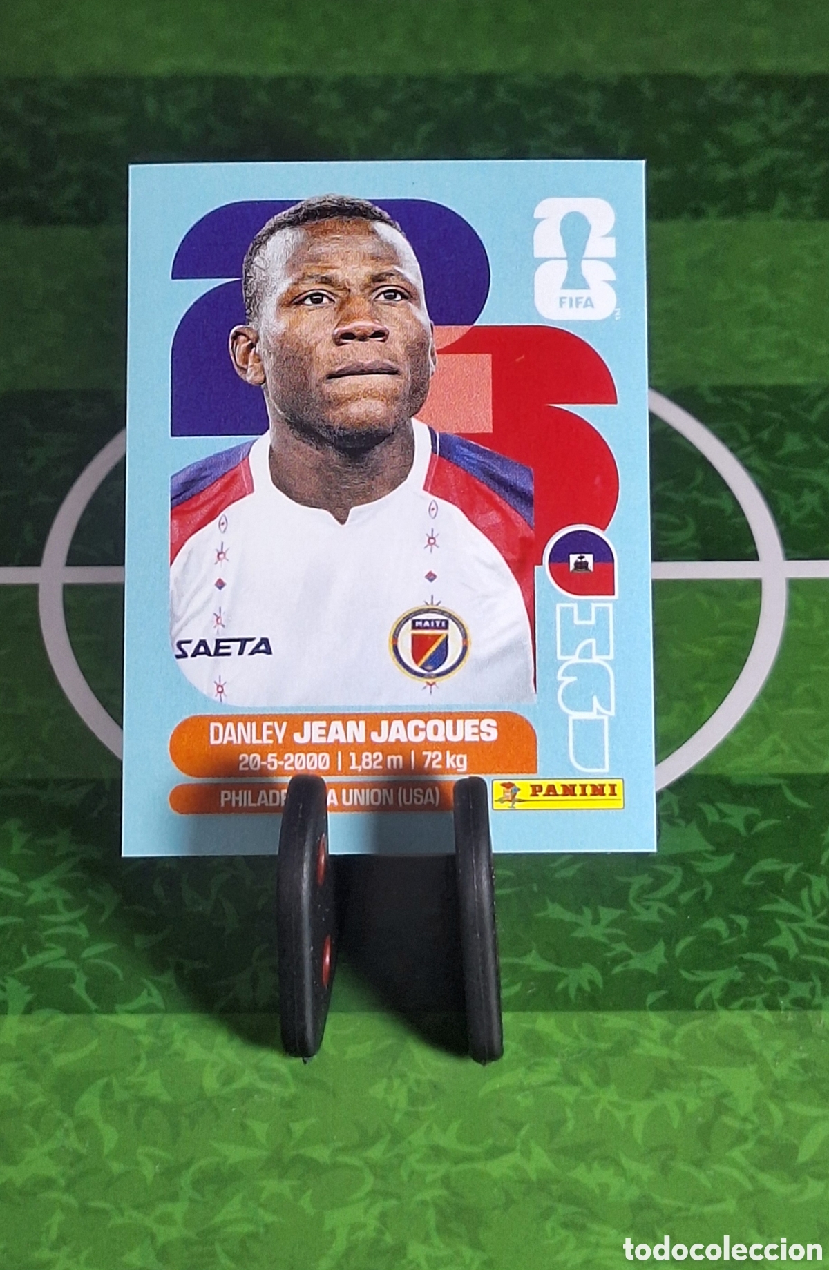 Cromos de f&uacute;tbol: DANLEY JEAN JACQUES #HAI 11 MUNDIAL 2026