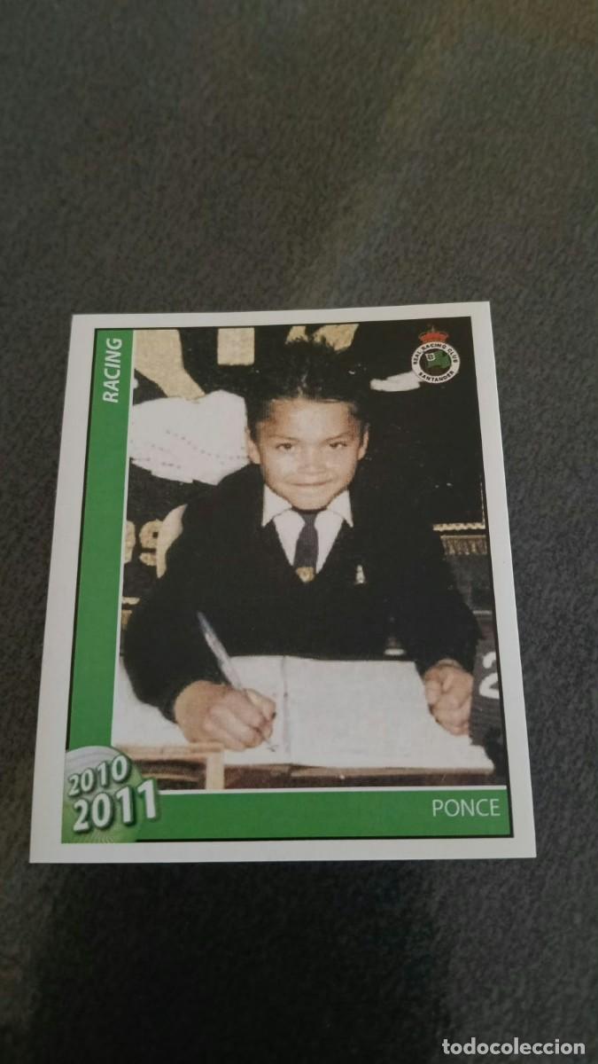 Cromos de f&uacute;tbol: Footprint 2010 2011 Oficial Racing De Santander 62 Ponce