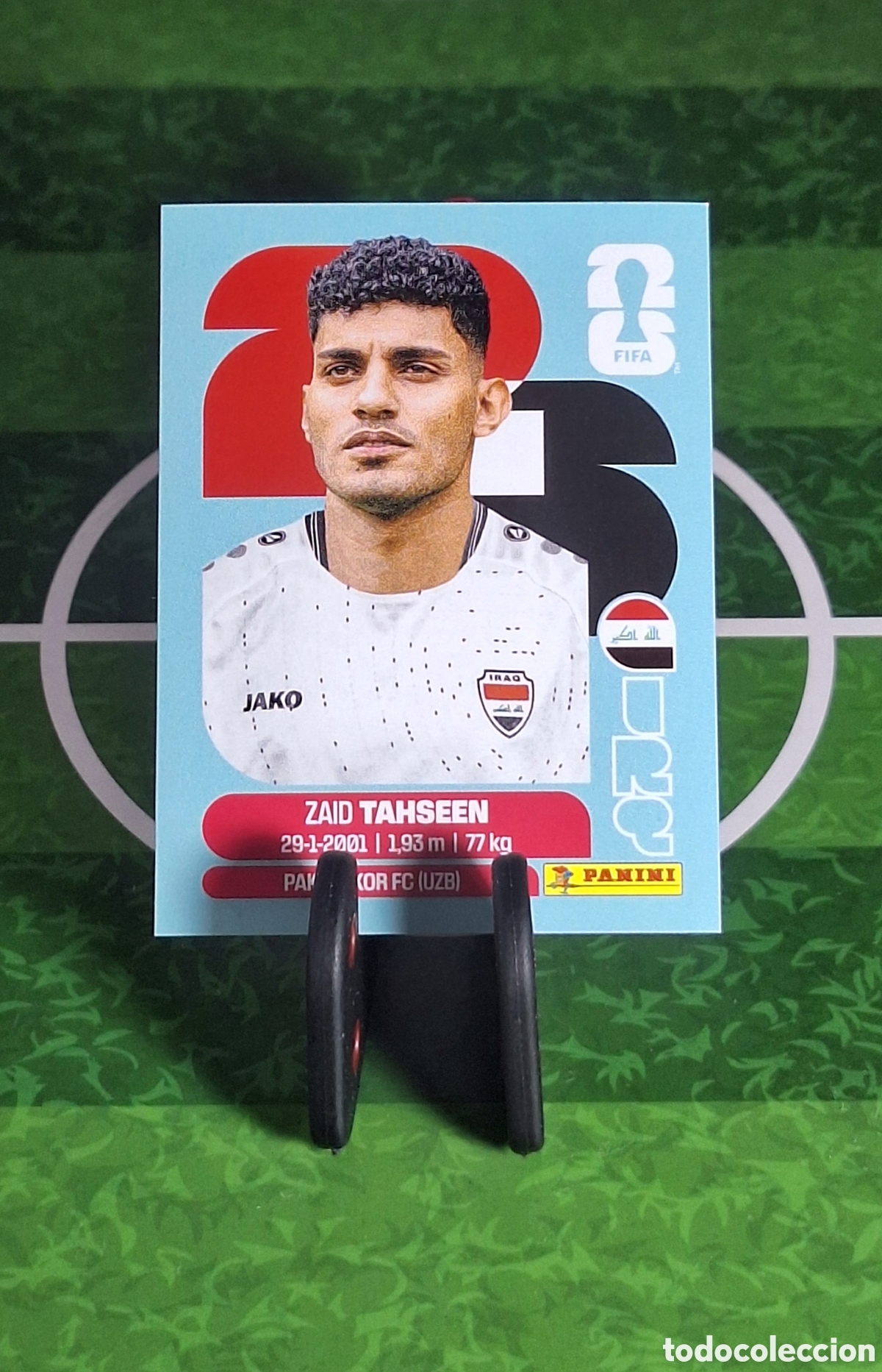 Cromos de f&uacute;tbol: ZAID TAHSEEN #IRQ 7 MUNDIAL 2026