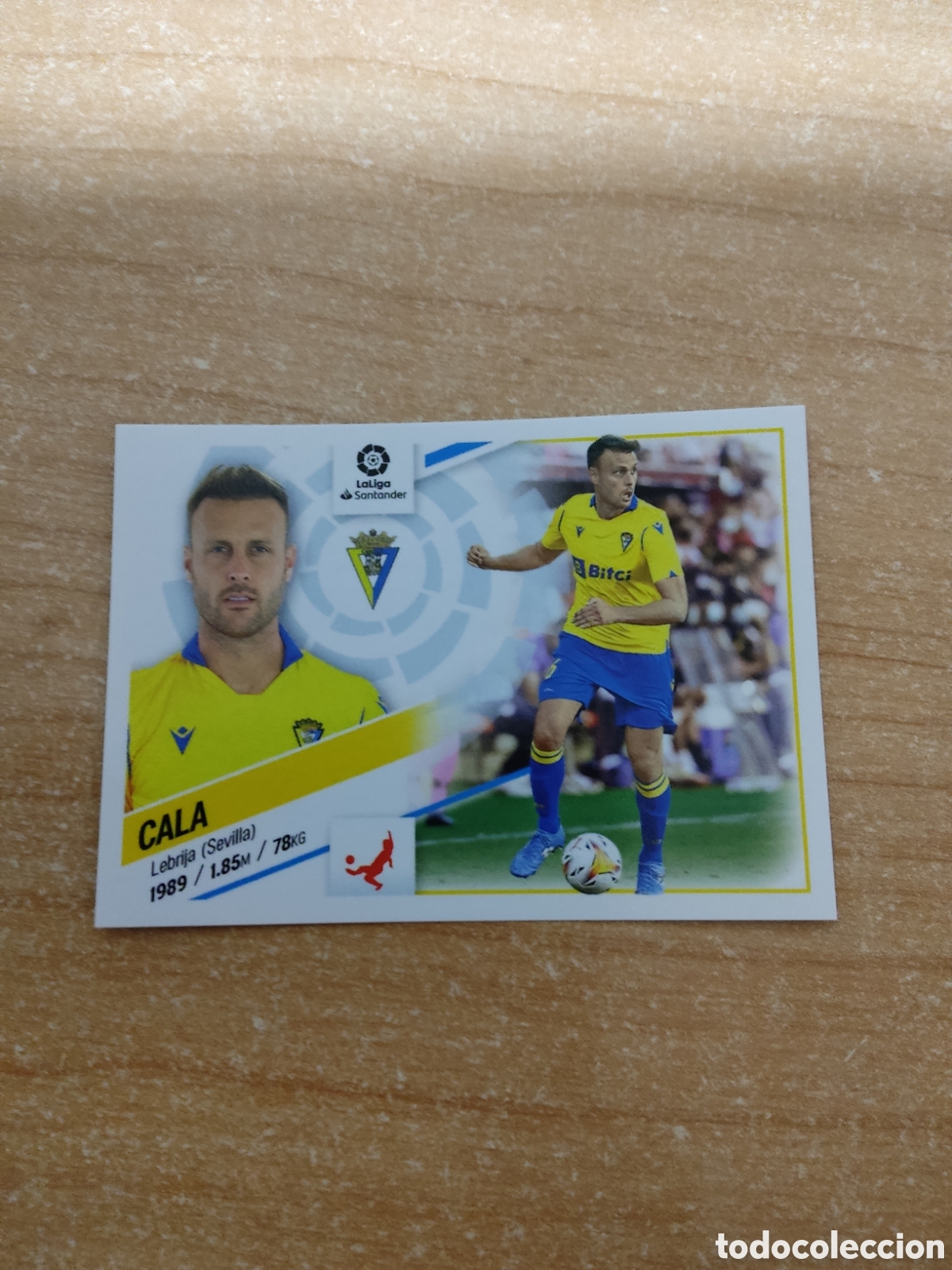 Cromos de f&uacute;tbol: 9 B CALA CADIZ LIGA ESTE 2022 2023