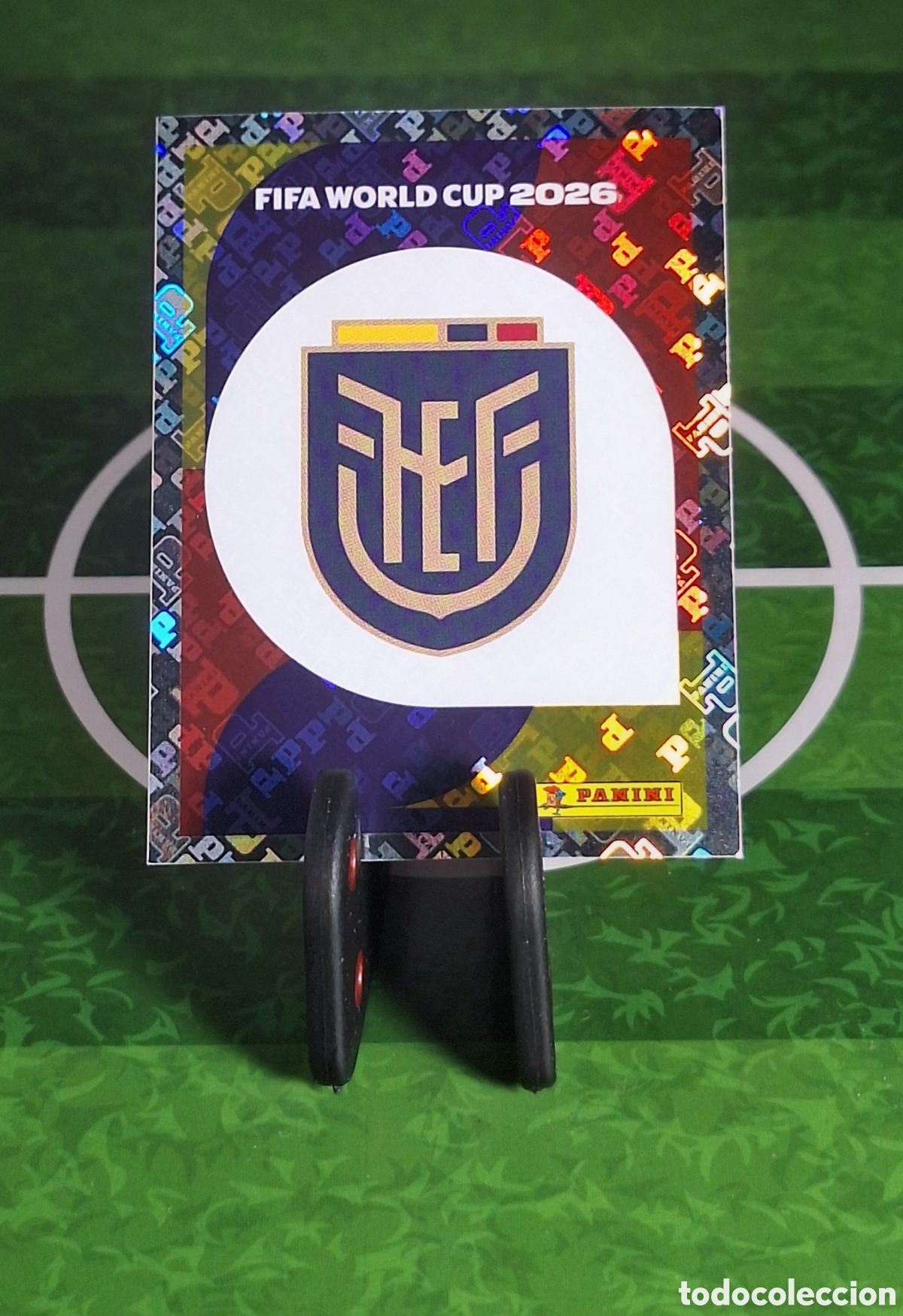 Cromos de f&uacute;tbol: ESCUDO ECUADOR #ECU 1 MUNDIAL 2026