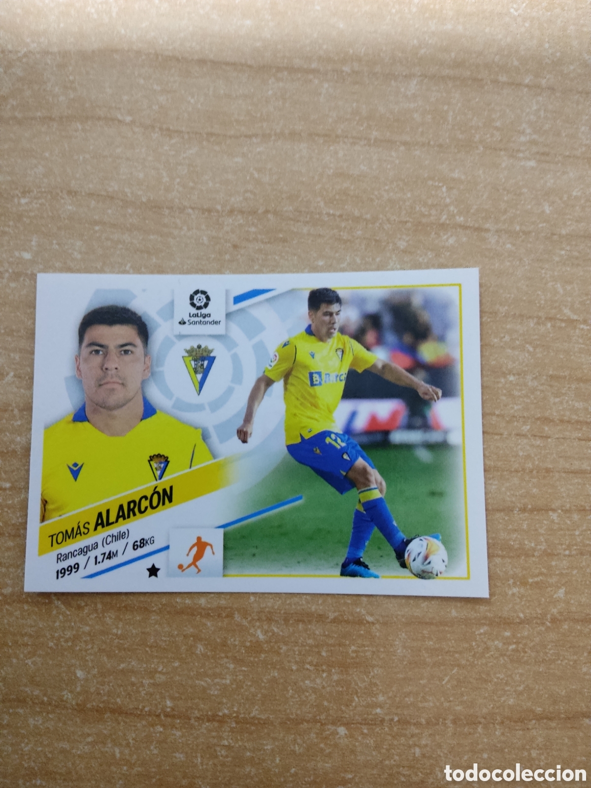 Cromos de f&uacute;tbol: 12 TOMAS ALARCON CADIZ LIGA ESTE 2022 2023