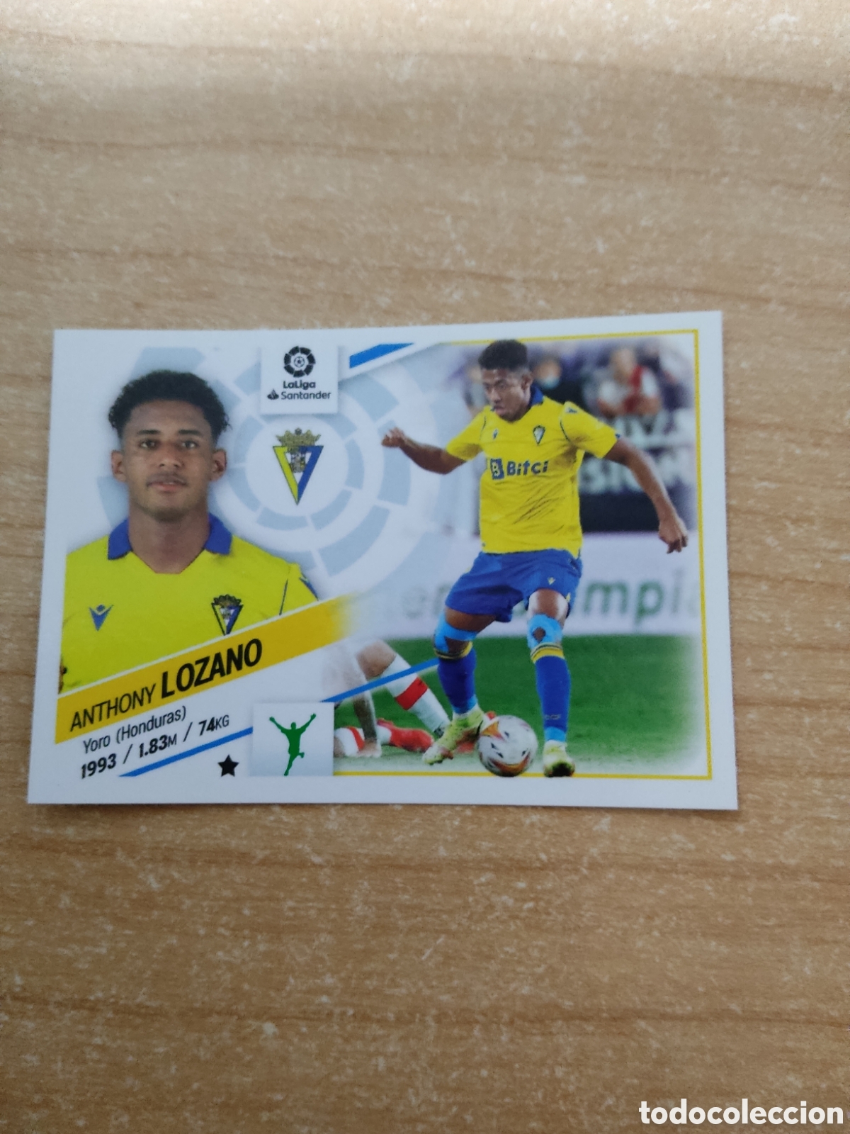 Cromos de f&uacute;tbol: 18 ANTHONY LOZANO CADIZ LIGA ESTE 2022 2023
