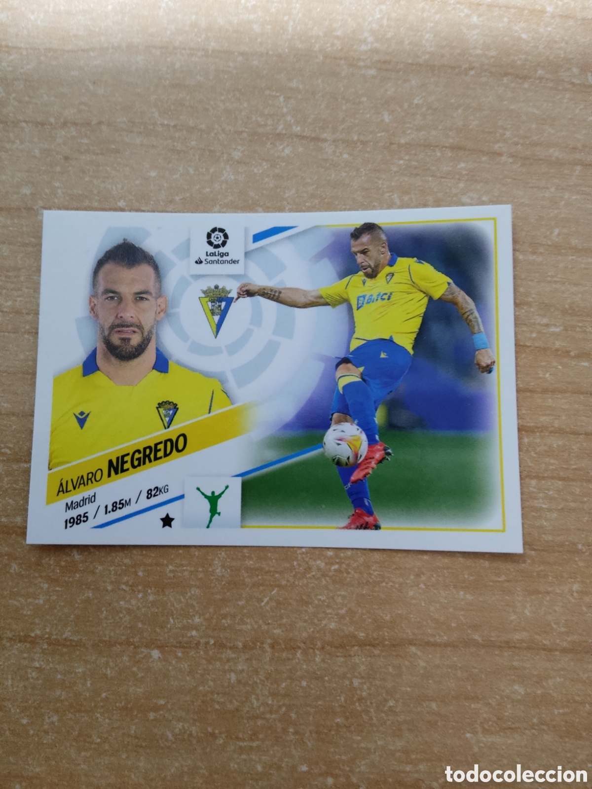 Cromos de f&uacute;tbol: 19 ALVARO NEGREDO CADIZ LIGA ESTE 2022 2023