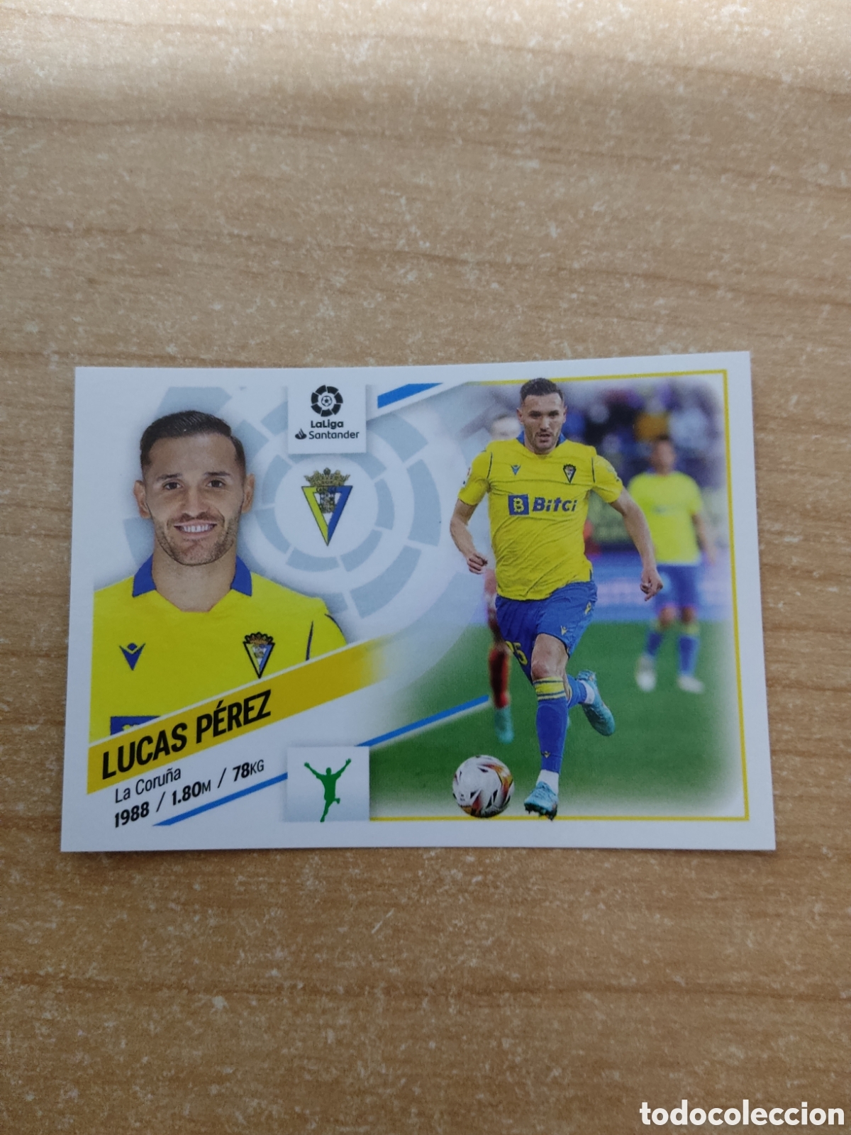 Cromos de f&uacute;tbol: 20 LUCAS PEREZ CADIZ LIGA ESTE 2022 2023