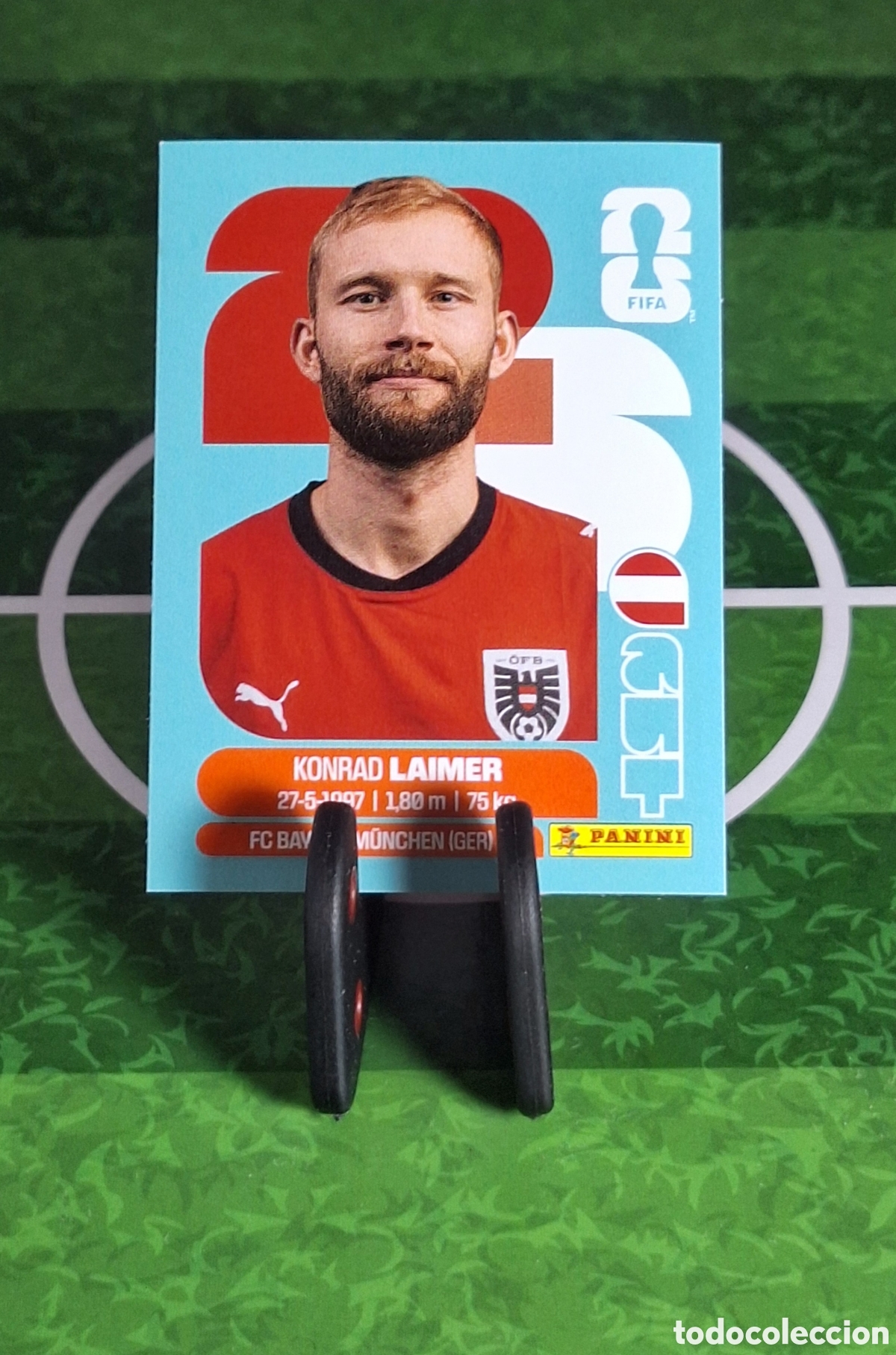 Cromos de f&uacute;tbol: KONRAD LAIMER #AUT 12 MUNDIAL 2026