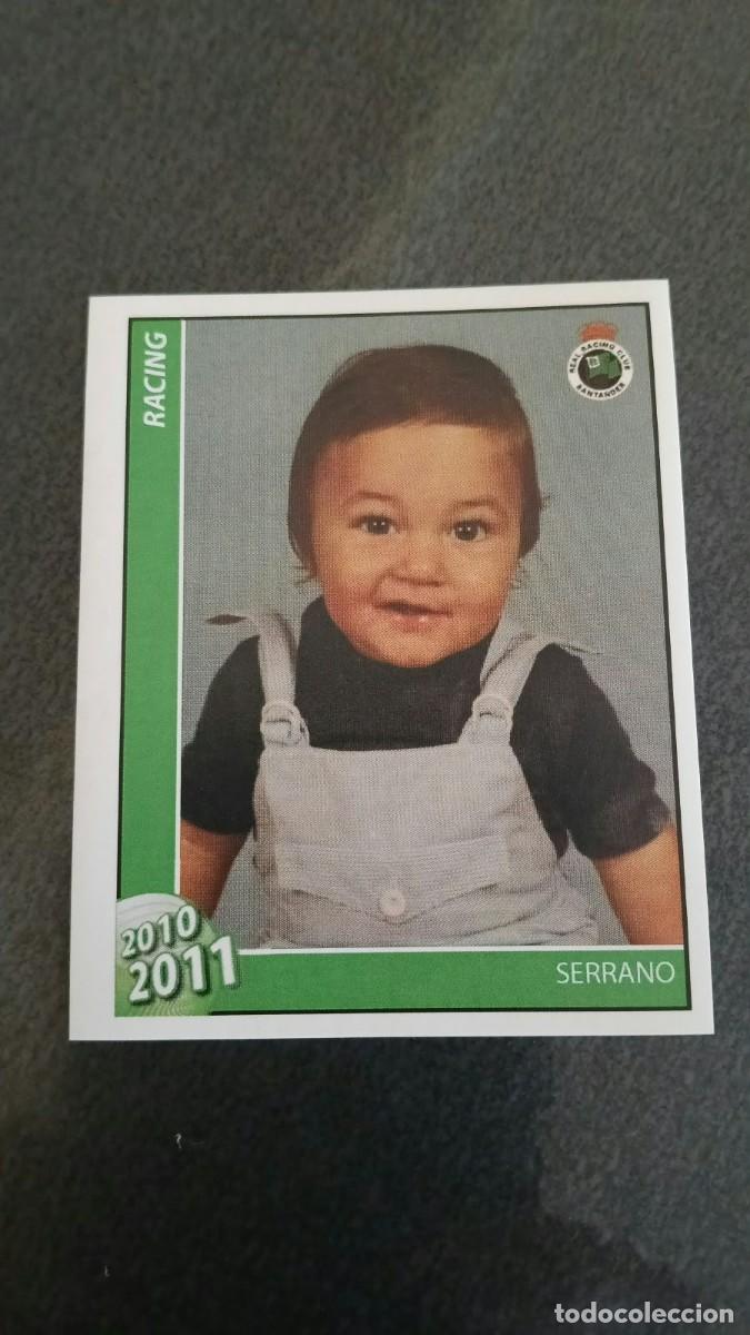 Cromos de f&uacute;tbol: Footprint 2010 2011 Oficial Racing De Santander 74 Serrano