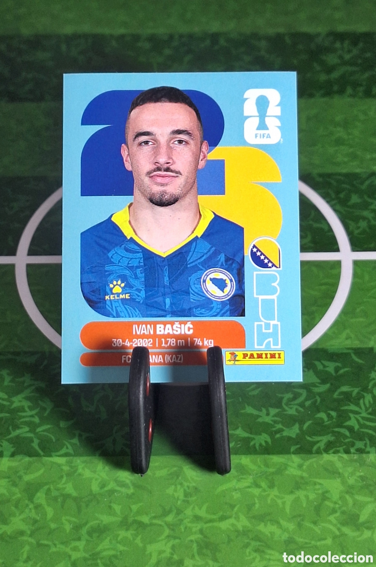 Cromos de f&uacute;tbol: IVAN BA&Scaron;IĆ #BIH 12 MUNDIAL 2026