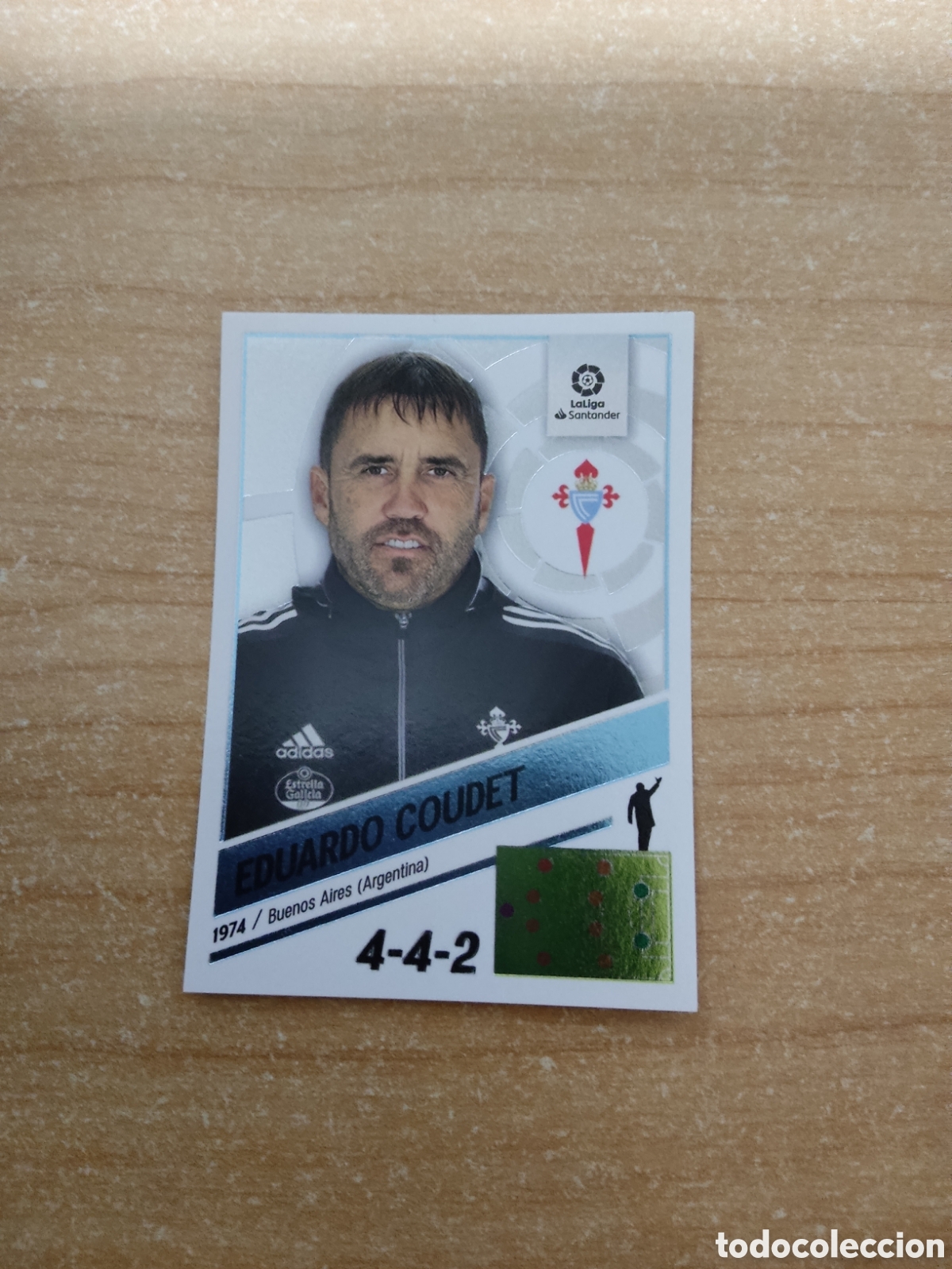 Cromos de f&uacute;tbol: 2 EDUARDO COUDET CELTA VIGO LIGA ESTE 2022 2023