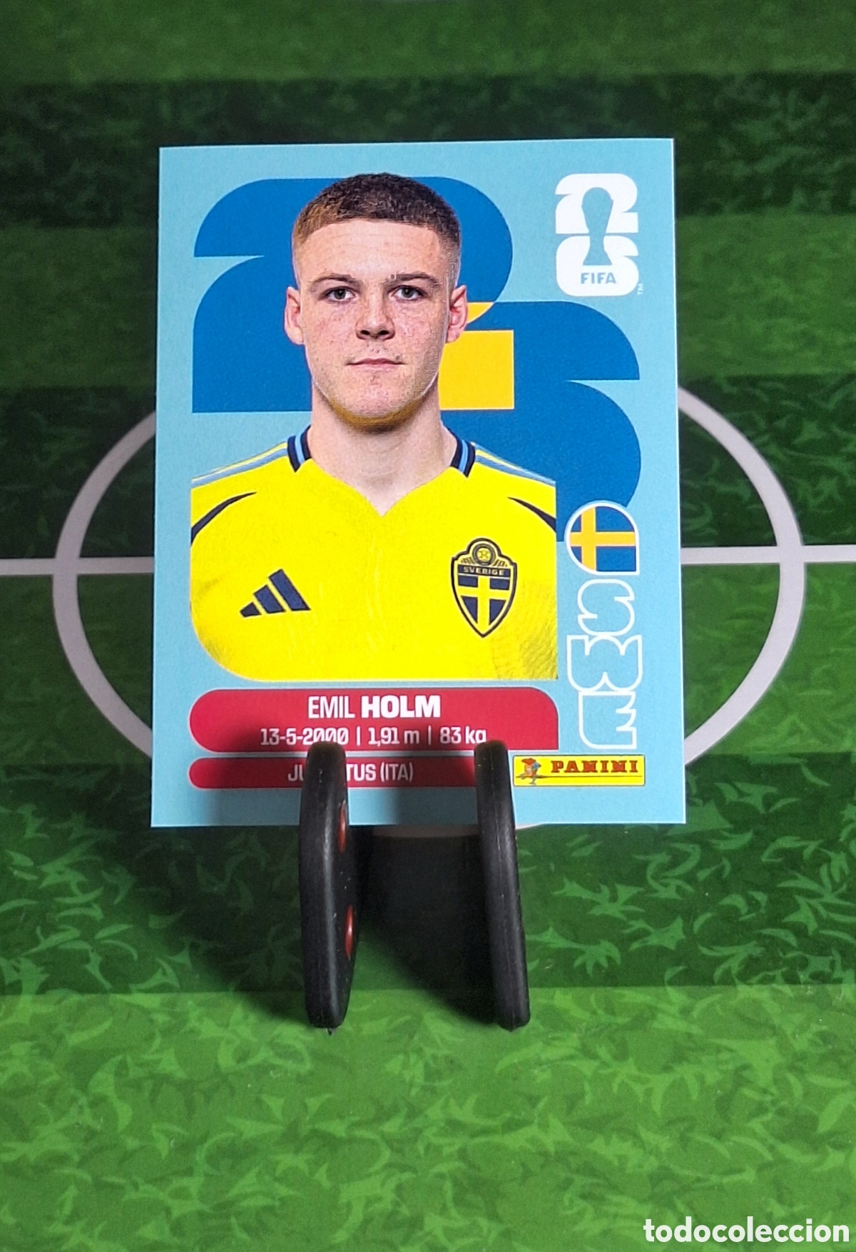 Cromos de f&uacute;tbol: EMIL HOLM #SWE 5 MUNDIAL 2026