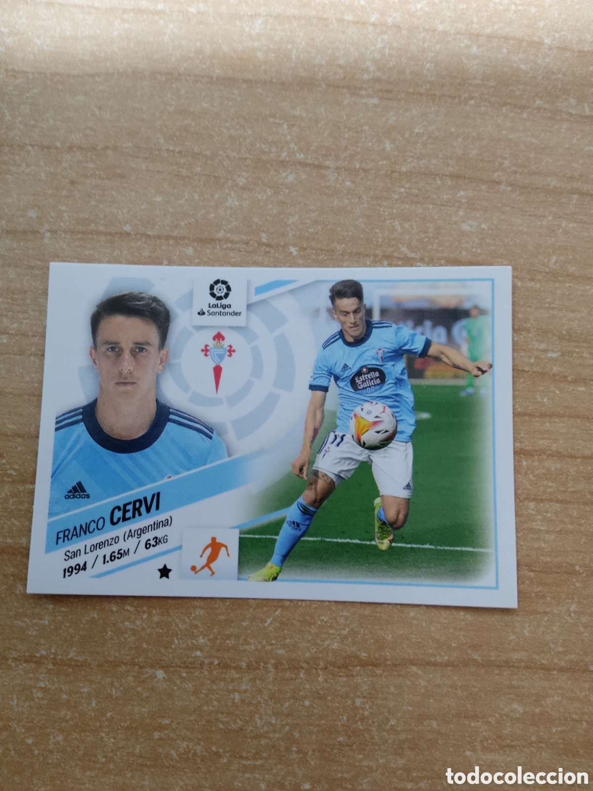 Cromos de f&uacute;tbol: 13 FRANCO CERVI CELTA VIGO LIGA ESTE 2022 2023