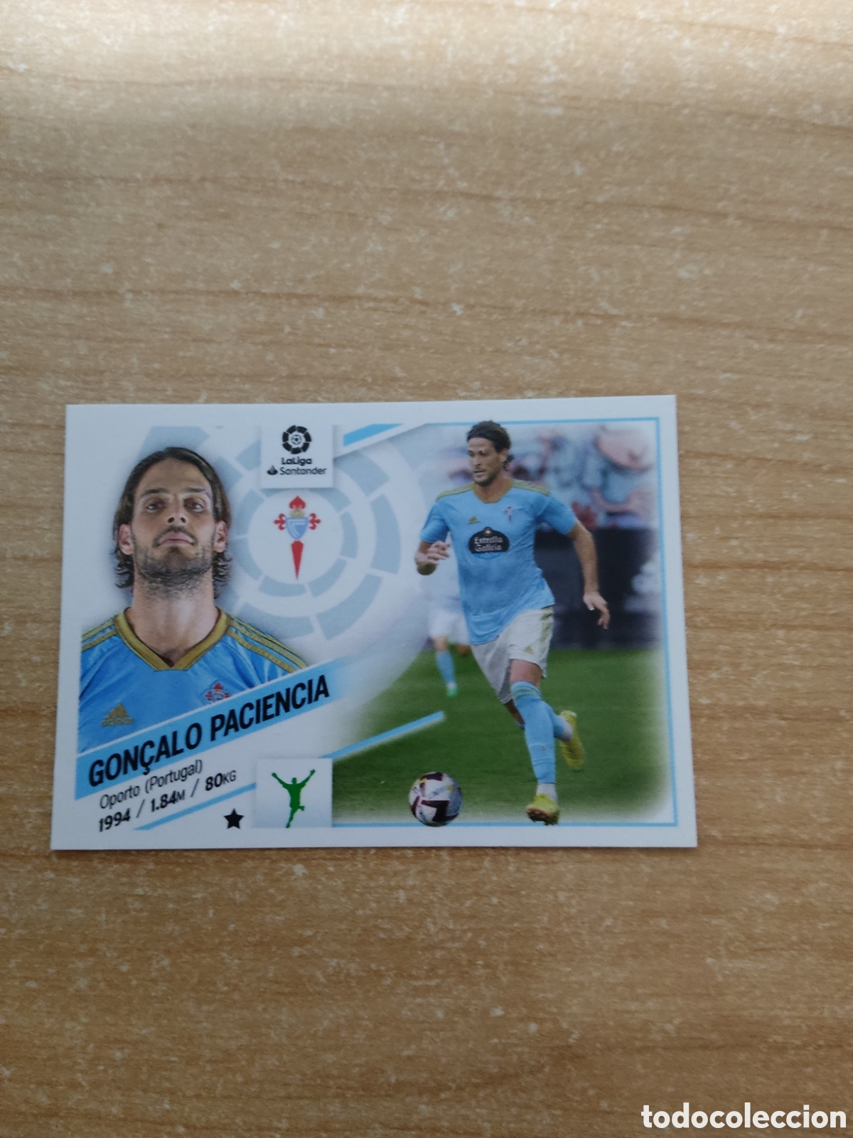 Cromos de f&uacute;tbol: 20 GONCALO PACIENCIA CELTA VIGO LIGA ESTE 2022 2023