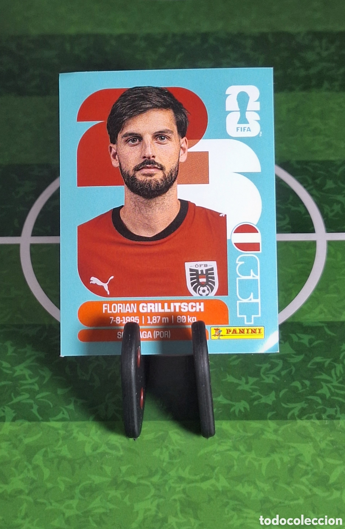 Cromos de f&uacute;tbol: FLORIAN GRILLITSCH #AUT 14 MUNDIAL 2026