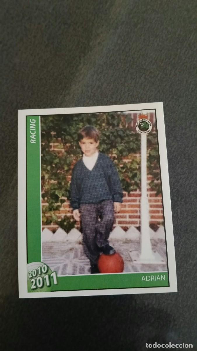 Cromos de f&uacute;tbol: Footprint 2010 2011 Oficial Racing De Santander 89 Adrian Gonzalez
