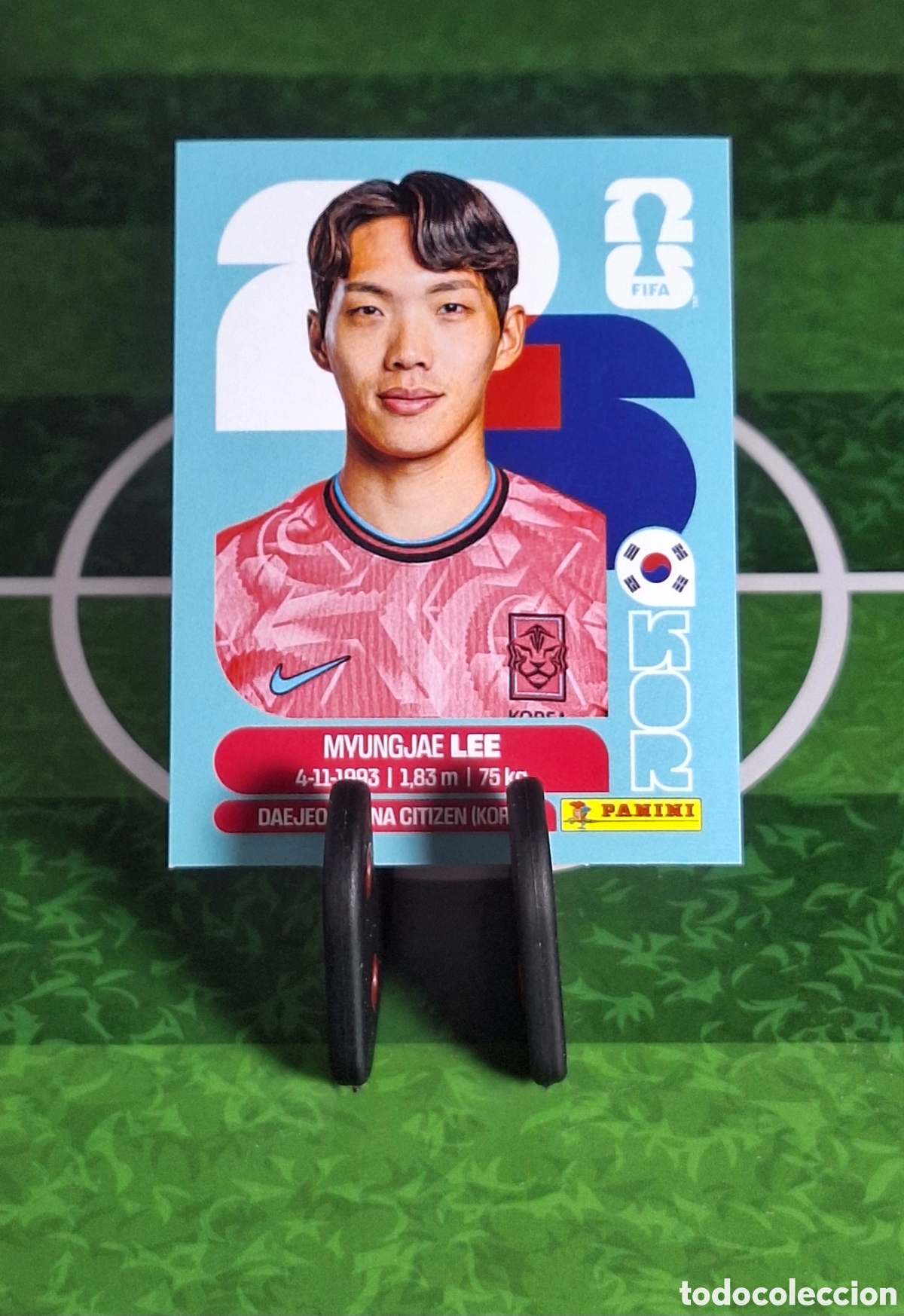 Cromos de f&uacute;tbol: MYUNGJAE LEE #KOR 9 MUNDIAL 2026