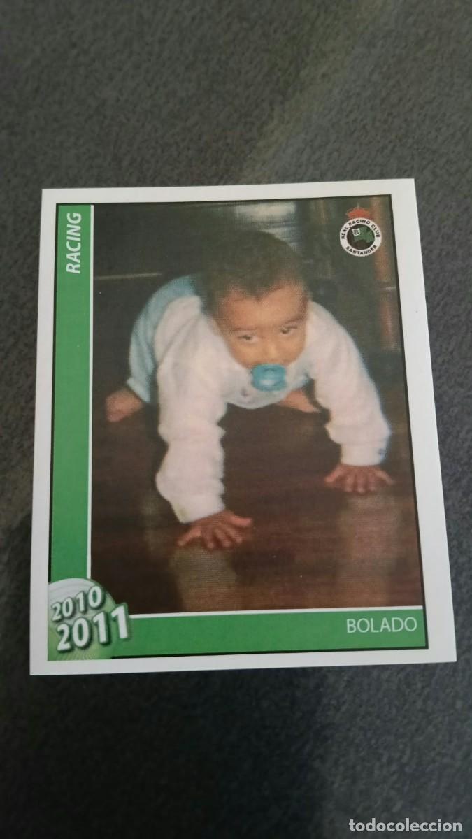 Cromos de f&uacute;tbol: Footprint 2010 2011 Oficial Racing De Santander 92 Bolado