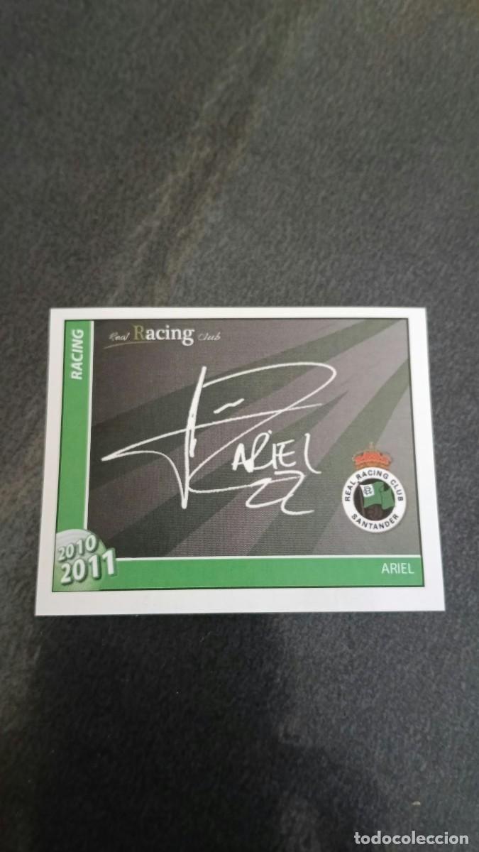 Cromos de f&uacute;tbol: Footprint 2010 2011 Oficial Racing De Santander 102 Ariel Firma