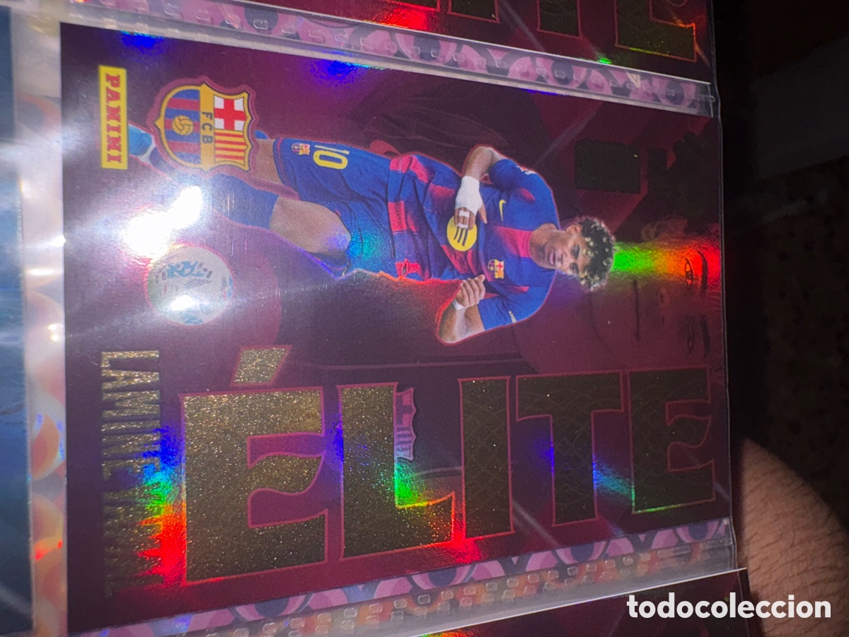 Cromos de f&uacute;tbol: Lamine yamal elite megacracks 2026-2027