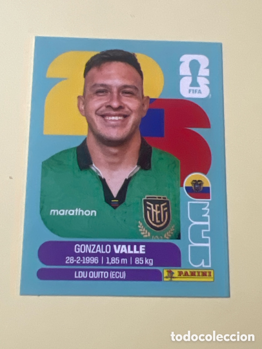 Cromos de f&uacute;tbol: C5408. fifa world cup 2026 ECU 3