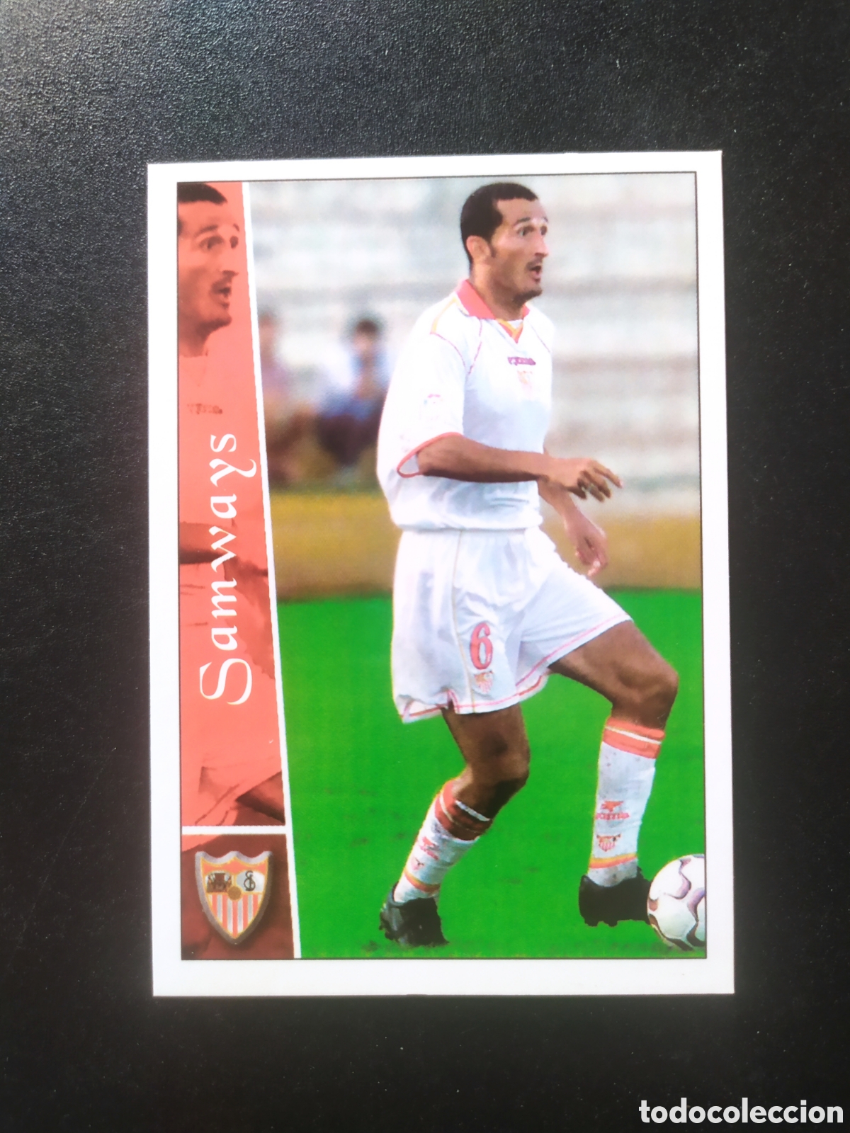 Cromos de f&uacute;tbol: Mundicromo fichas liga 2002 2003 02 03 Samways n&deg; 205 Sevilla