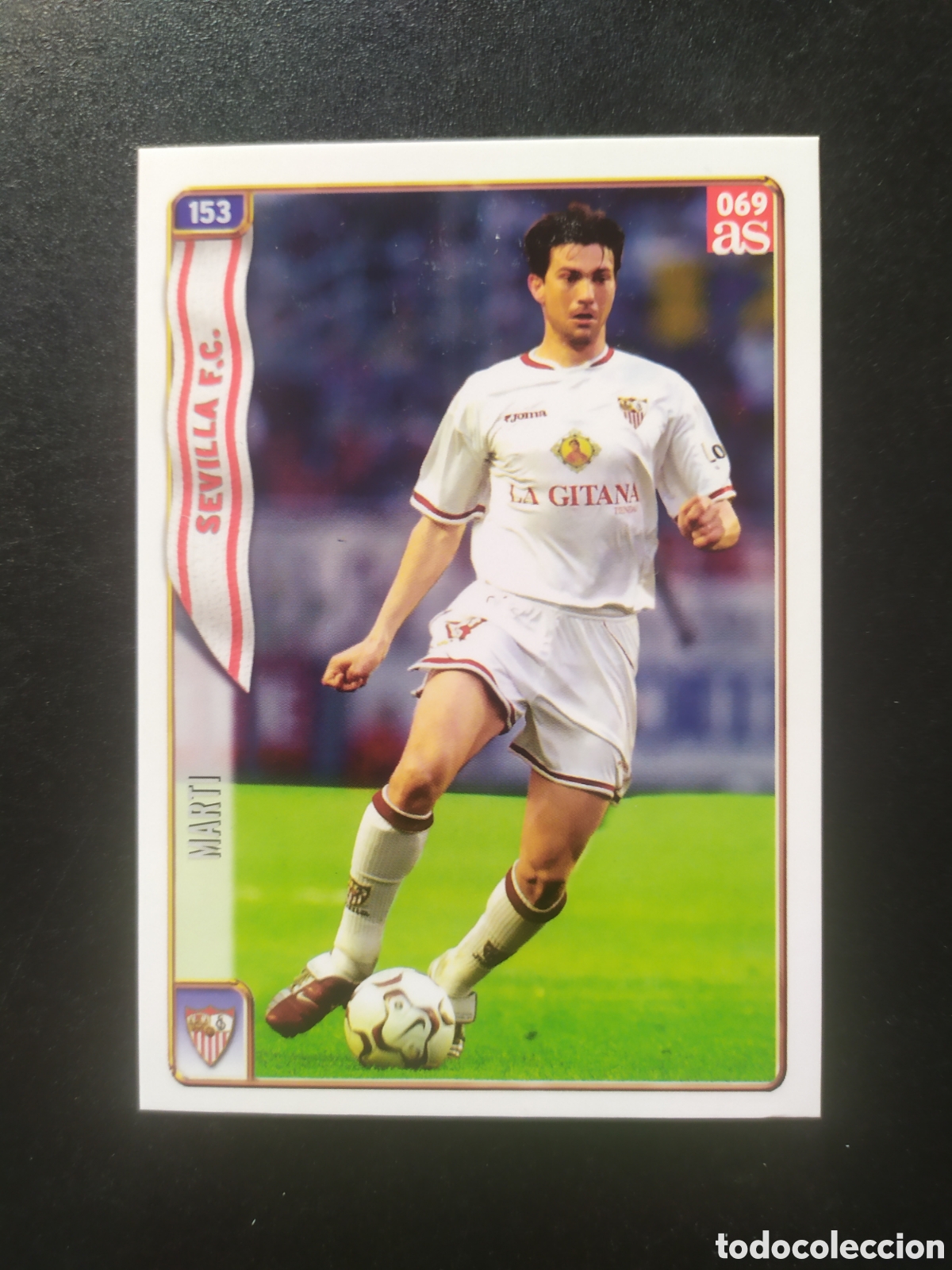 Cromos de f&uacute;tbol: Mundicromo fichas Liga 2004 2005 04 05 diario As 69 Mart&iacute; n&deg; 153 Sevilla