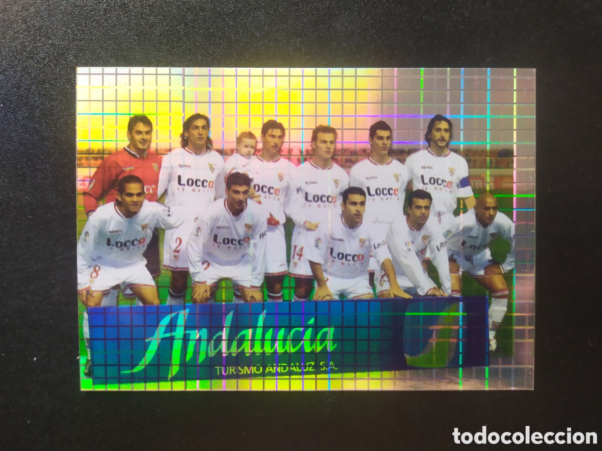 Cromos de f&uacute;tbol: Mundicromo fichas liga 2003 2004 03 04 alineaci&oacute;n n&deg; 703 Sevilla