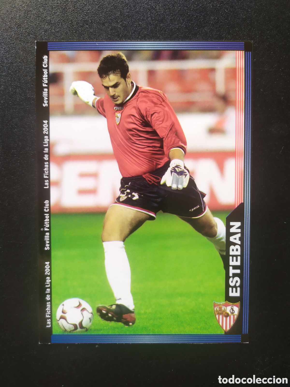 Cromos de f&uacute;tbol: Mundicromo fichas liga 2003 2004 03 04 Esteban n&deg; 655 Sevilla