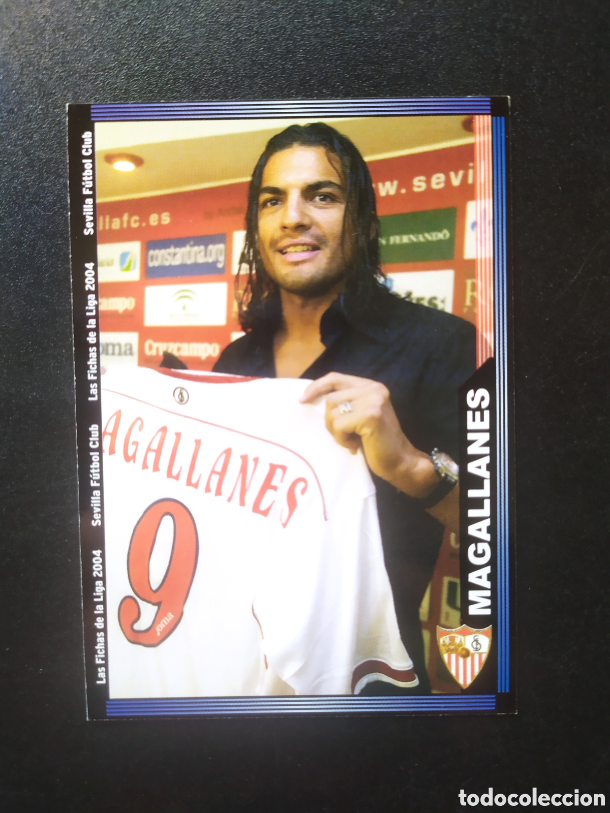 Cromos de f&uacute;tbol: Mundicromo fichas liga 2003 2004 03 04 Magallanes n&ordm; 740 Sevilla