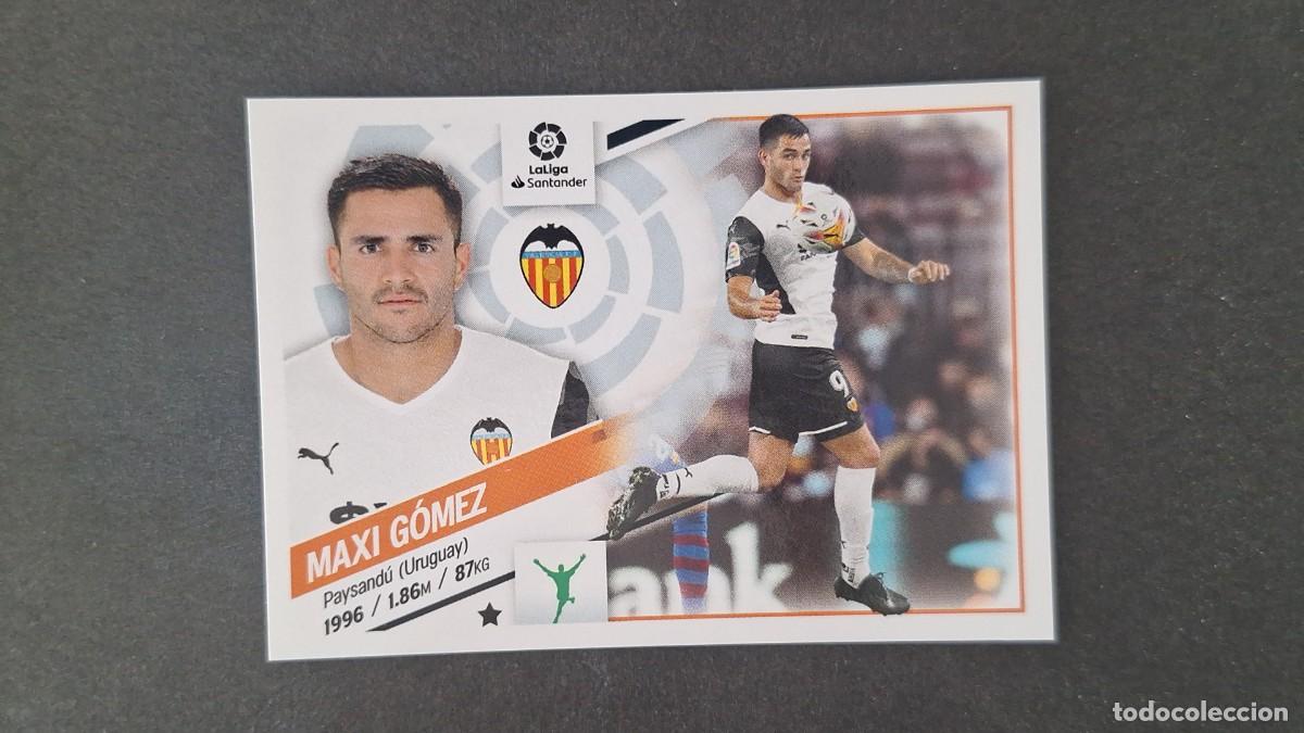 Cromos de f&uacute;tbol: L1 MAXI GOMEZ VALENCIA C. F. LIGA ESTE 2022 2023 22 23 NUNCA PEGADO SIN PEGAR