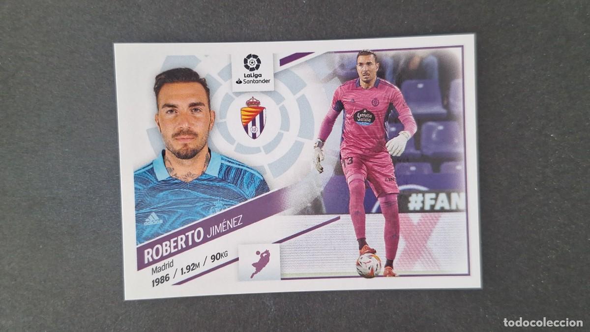 Cromos de f&uacute;tbol: L1 ROBERTO REAL VALLADOLID LIGA ESTE 2022 2023 22 23 NUNCA PEGADO SIN PEGAR