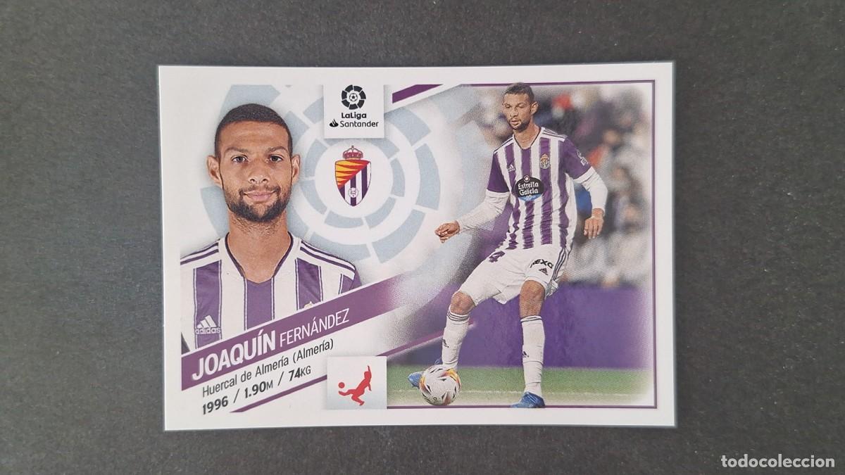 Cromos de f&uacute;tbol: L1 JOAQUIN REAL VALLADOLID LIGA ESTE 2022 2023 22 23 NUNCA PEGADO SIN PEGAR