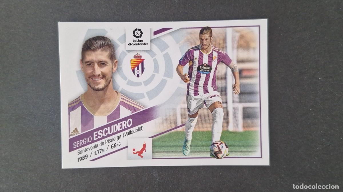 Cromos de f&uacute;tbol: L1 ESCUDERO REAL VALLADOLID LIGA ESTE 2022 2023 22 23 NUNCA PEGADO SIN PEGAR