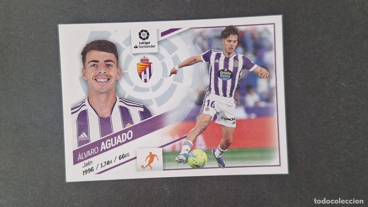 Cromos de f&uacute;tbol: L1 AGUADO REAL VALLADOLID LIGA ESTE 2022 2023 22 23 NUNCA PEGADO SIN PEGAR