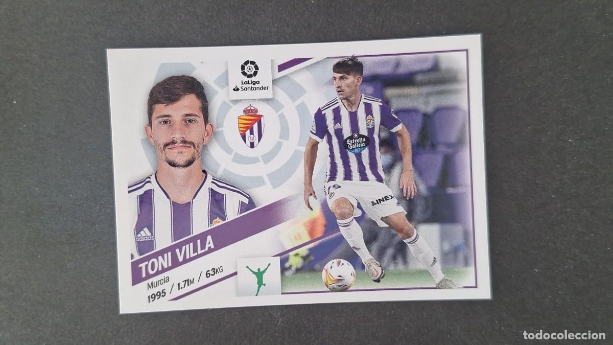 Cromos de f&uacute;tbol: L1 TONI VILLA REAL VALLADOLID LIGA ESTE 2022 2023 22 23 NUNCA PEGADO SIN PEGAR