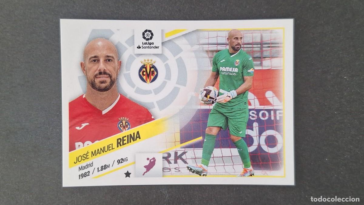 Cromos de f&uacute;tbol: L1 REINA VILLARREAL C. F. LIGA ESTE 2022 2023 22 23 NUNCA PEGADO SIN PEGAR
