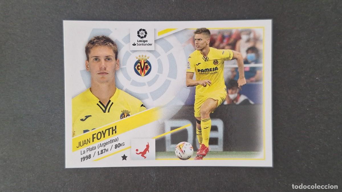 Cromos de f&uacute;tbol: L1 FOYTH VILLARREAL C. F. LIGA ESTE 2022 2023 22 23 NUNCA PEGADO SIN PEGAR