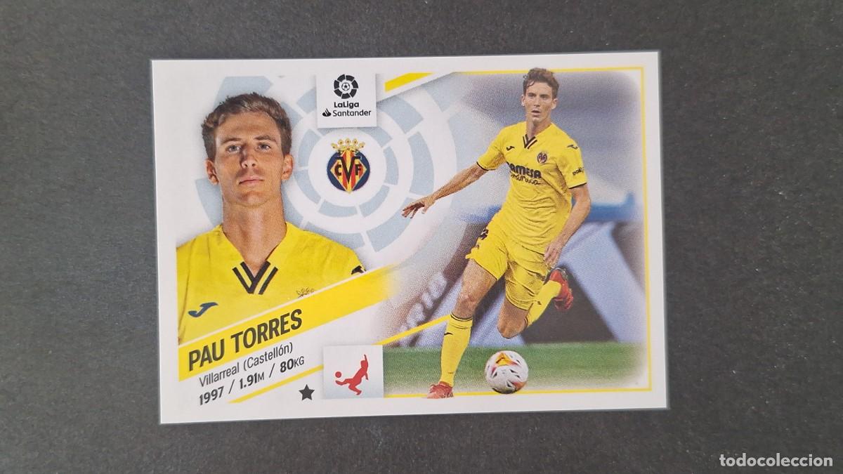 Cromos de f&uacute;tbol: L1 PAU TORRES VILLARREAL C. F. LIGA ESTE 2022 2023 22 23 NUNCA PEGADO SIN PEGAR