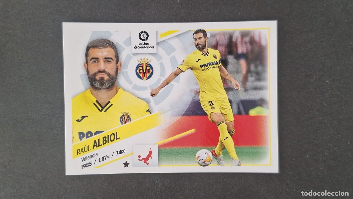 Cromos de f&uacute;tbol: L1 ALBIOL VILLARREAL C. F. LIGA ESTE 2022 2023 22 23 NUNCA PEGADO SIN PEGAR