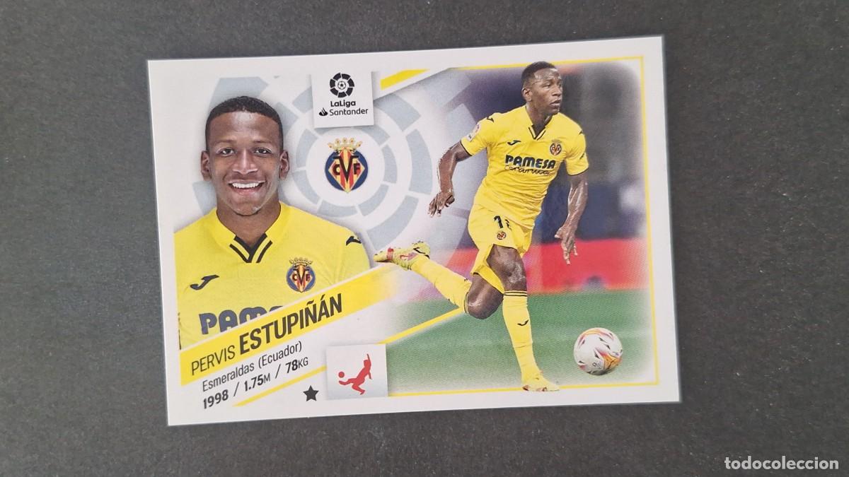 Cromos de f&uacute;tbol: L1 ESTUPI&Ntilde;AN VILLARREAL C. F. LIGA ESTE 2022 2023 22 23 NUNCA PEGADO SIN PEGAR