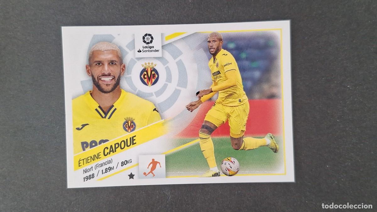 Cromos de f&uacute;tbol: L1 CAPOUE VILLARREAL C. F. LIGA ESTE 2022 2023 22 23 NUNCA PEGADO SIN PEGAR