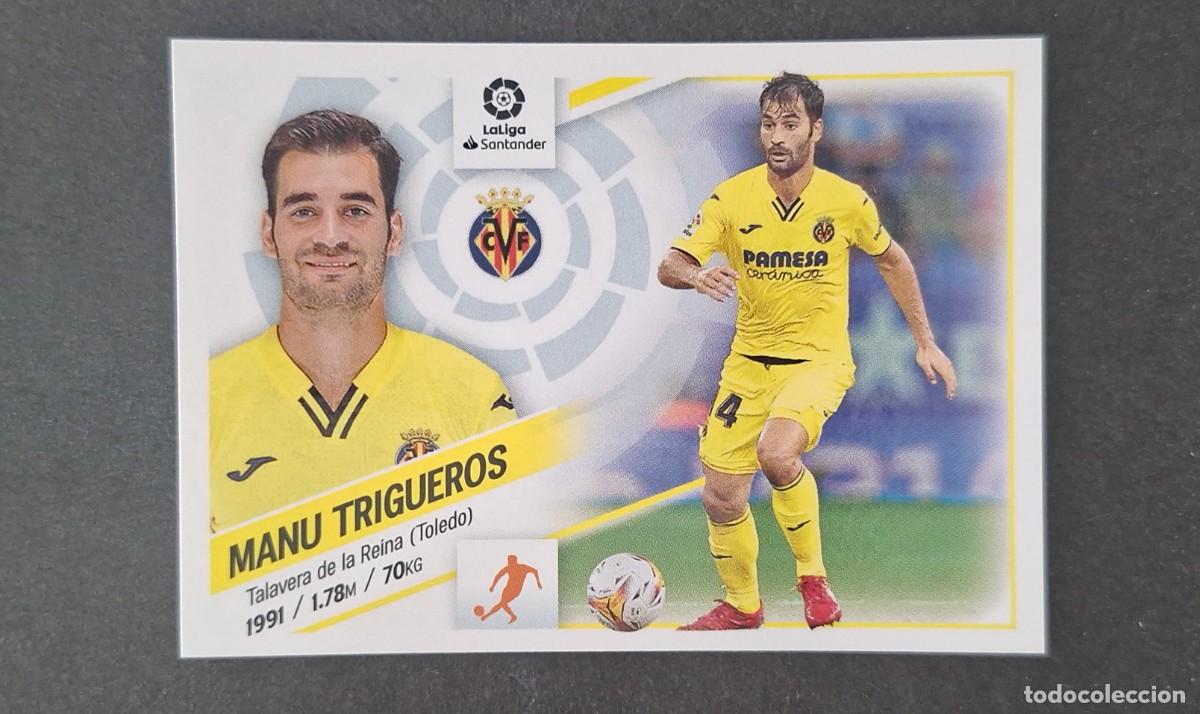 Cromos de f&uacute;tbol: L1 MANU TRIGUEROS VILLARREAL C. F. LIGA ESTE 2022 2023 22 23 NUNCA PEGADO SIN PEGAR