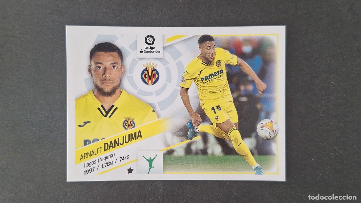 Cromos de f&uacute;tbol: L1 DANJUMA VILLARREAL C. F. LIGA ESTE 2022 2023 22 23 NUNCA PEGADO SIN PEGAR