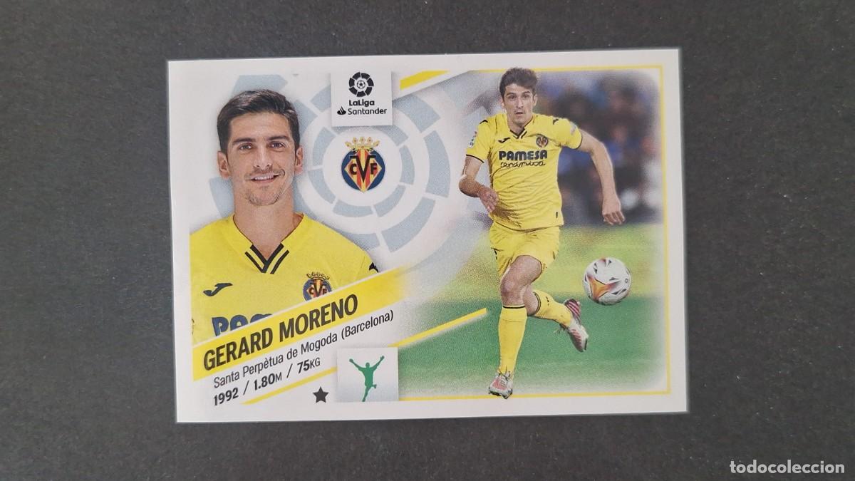 Cromos de f&uacute;tbol: L1 GERARD MORENO VILLARREAL C. F. LIGA ESTE 2022 2023 22 23 NUNCA PEGADO SIN PEGAR