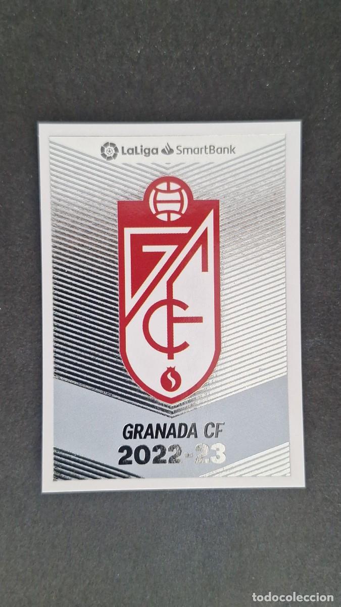 Cromos de f&uacute;tbol: L1 ESCUDO GRANADA CF 2&ordf; DIVISION SMARTBANK LIGA ESTE 2022 2023 22 23 NUNCA PEGADO SIN PEGAR